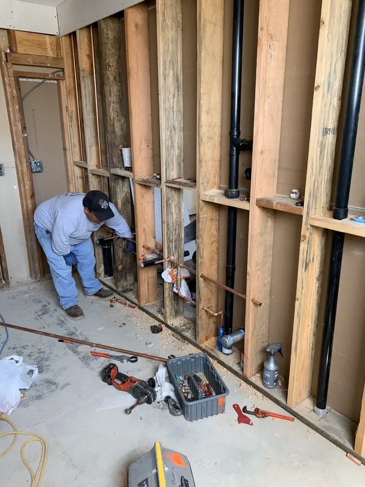Commercial rough-in plumbing for Water Heater Replacement in Vero Beach South